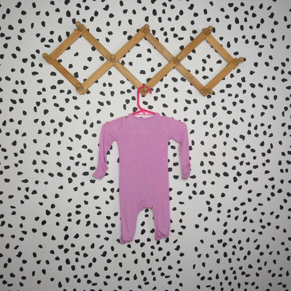 Carter’s Just One You Purple Floral Print Baby Sleeper - Picture 3 of 5